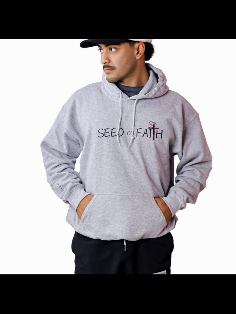 Unisex Gray Hoodie
